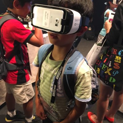 VR体験ワークショップ